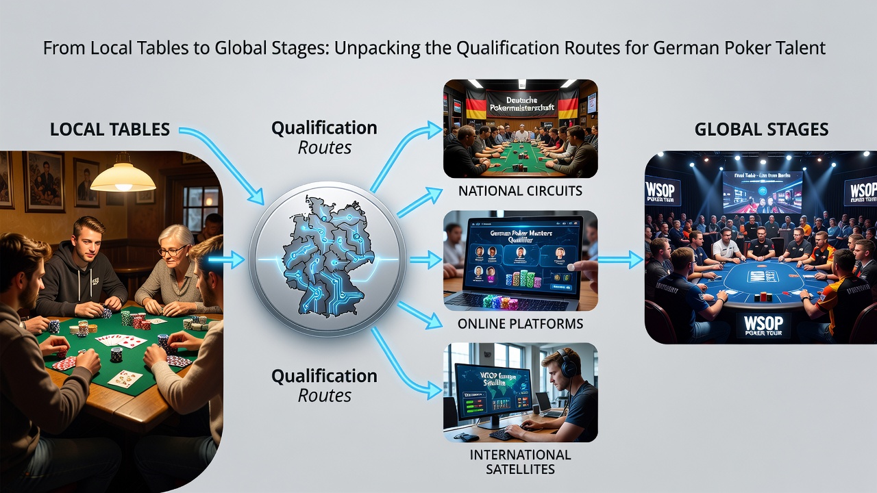 Deutsche Talente auf dem Weg zu globalen Poker-Events