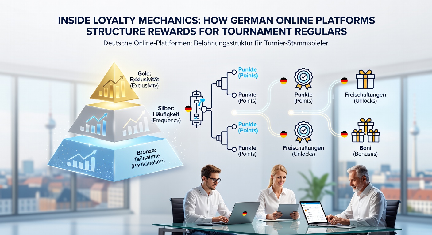 Darstellung von Belohnungsstrukturen auf deutschen Poker-Plattformen mit Fokus auf Turnierregulars
