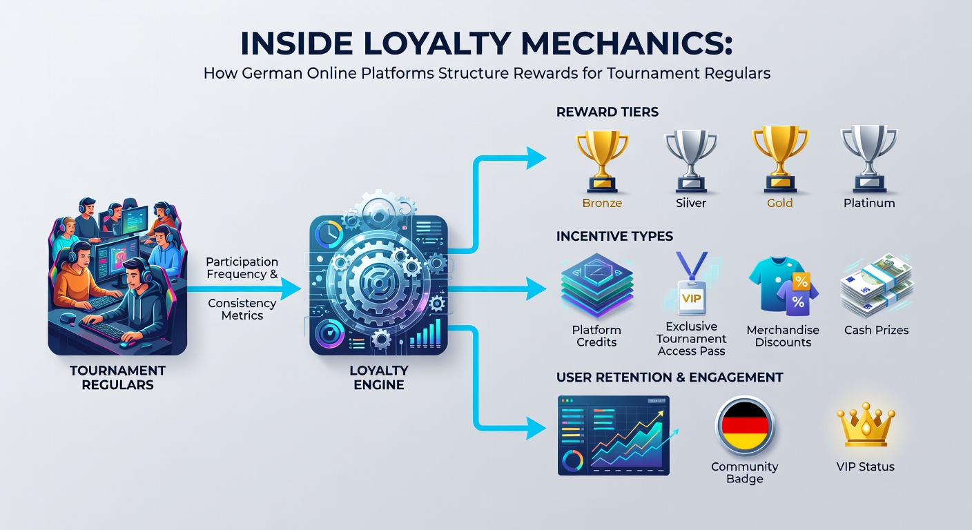 Visualisierung von VIP-Stufen und Punktesammlung in Online-Poker-Loyalty-Programmen