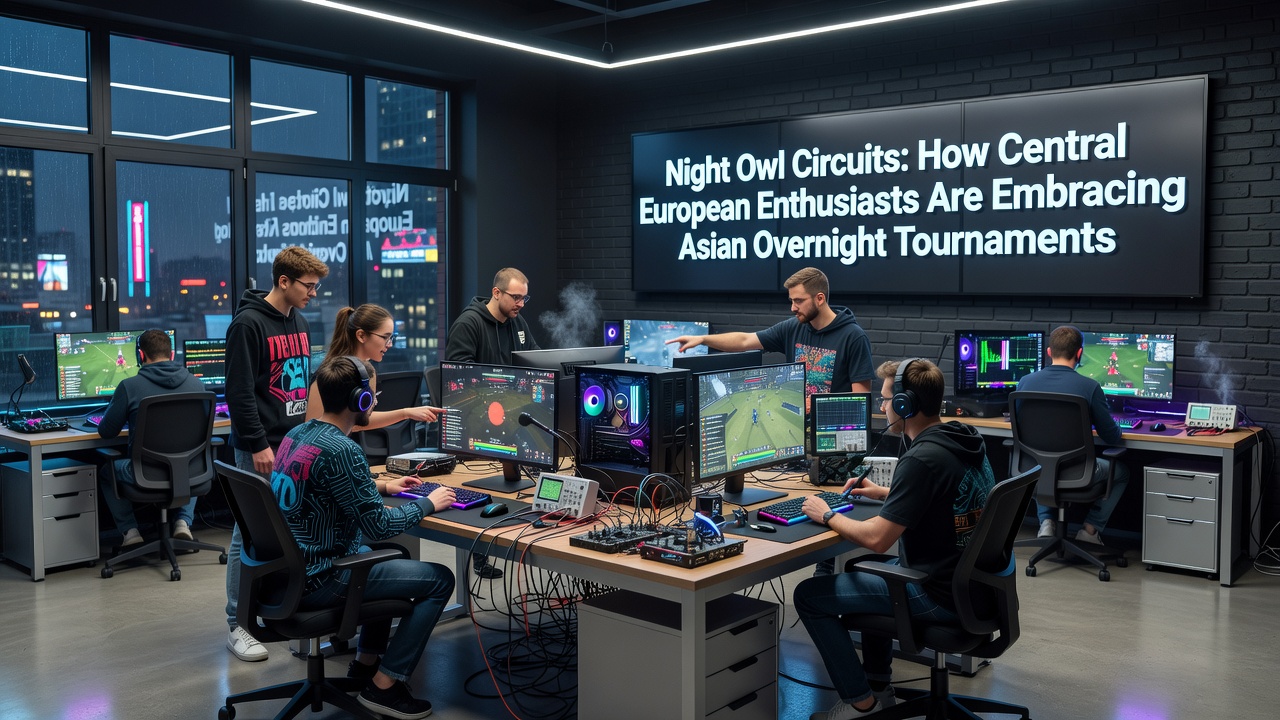 Pokerspieler in mitteleuropäischen Clubs bereiten sich auf asiatische Overnight-Turniere vor